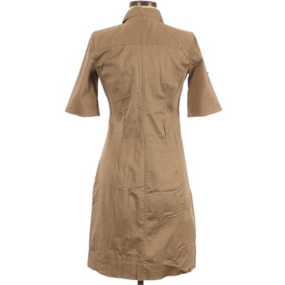 New York & Company khaki shirtdress - Picture 2 of 2